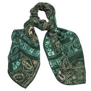 GEOFFREY BEENE - SILK SQUARE SCARF